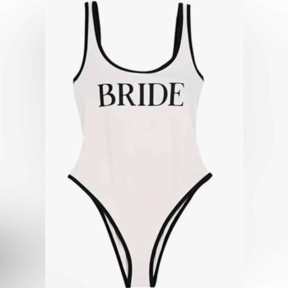 WeWoreWhat Bride One Piece Swimsuit